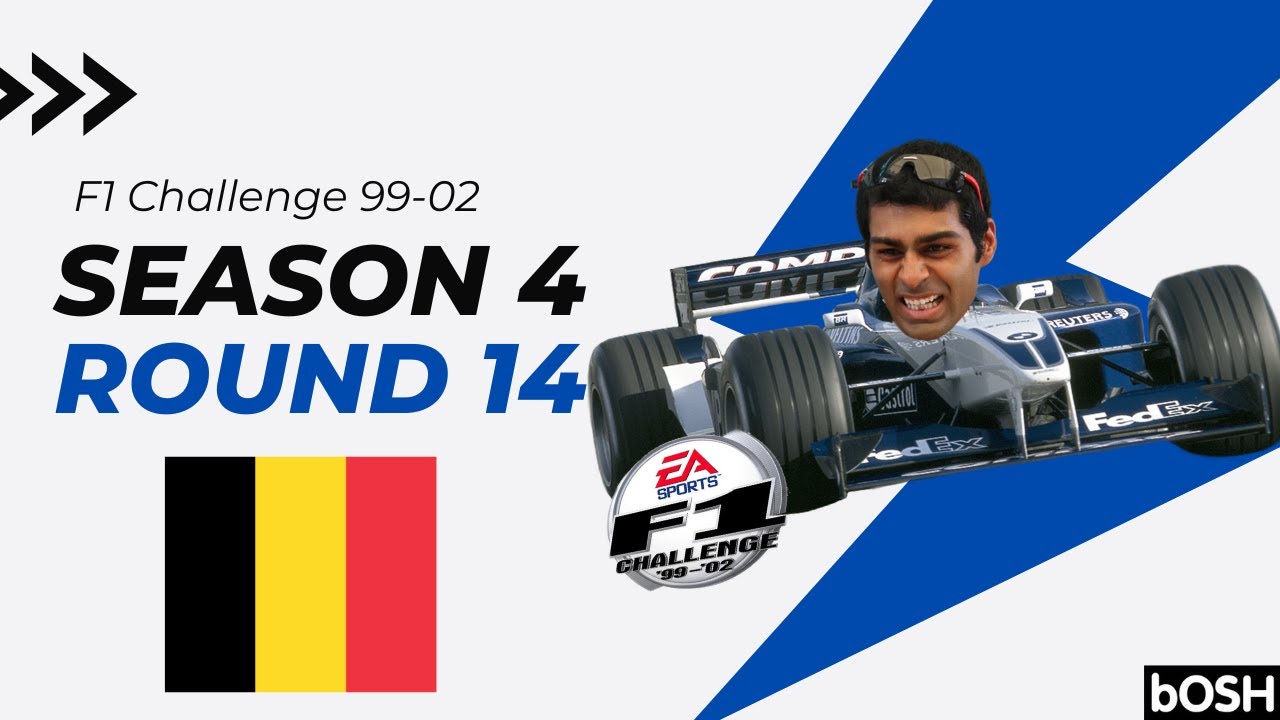F1 Challenge Career Mode 99-02 #58 // Belgium