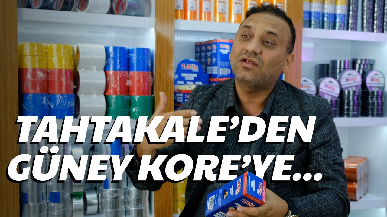 Tahtakale'den Güney Kore'ye! | Abdurrahman Mert Yılmaz - Alfabant Ambalaj Sanayi