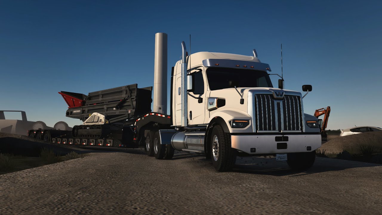 ATS | Western Star 49X | Denver CO to Raton NM | Mobile Stacker 23,800lb