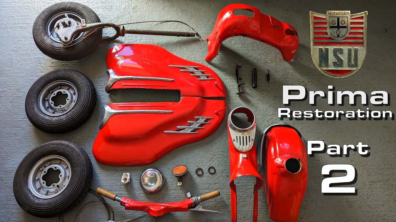 NSU Prima Disassembly