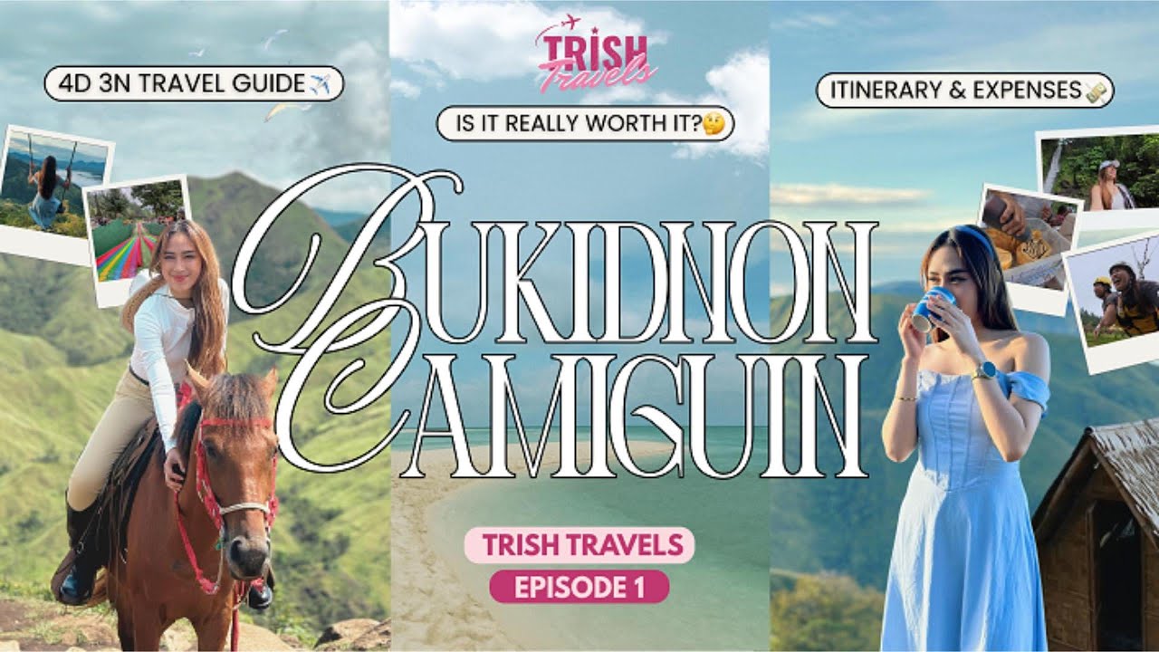 TRISH TRAVELS Ep. 1 | Bukidnon & Camiguin, Philippines ⛰️🏝️🇵🇭 (4D3N Itinerary + Expenses)
