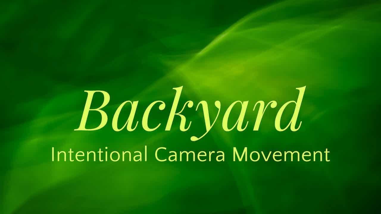 The Journey Continues/Capturing AMAZING ICM images right in my own backyard.