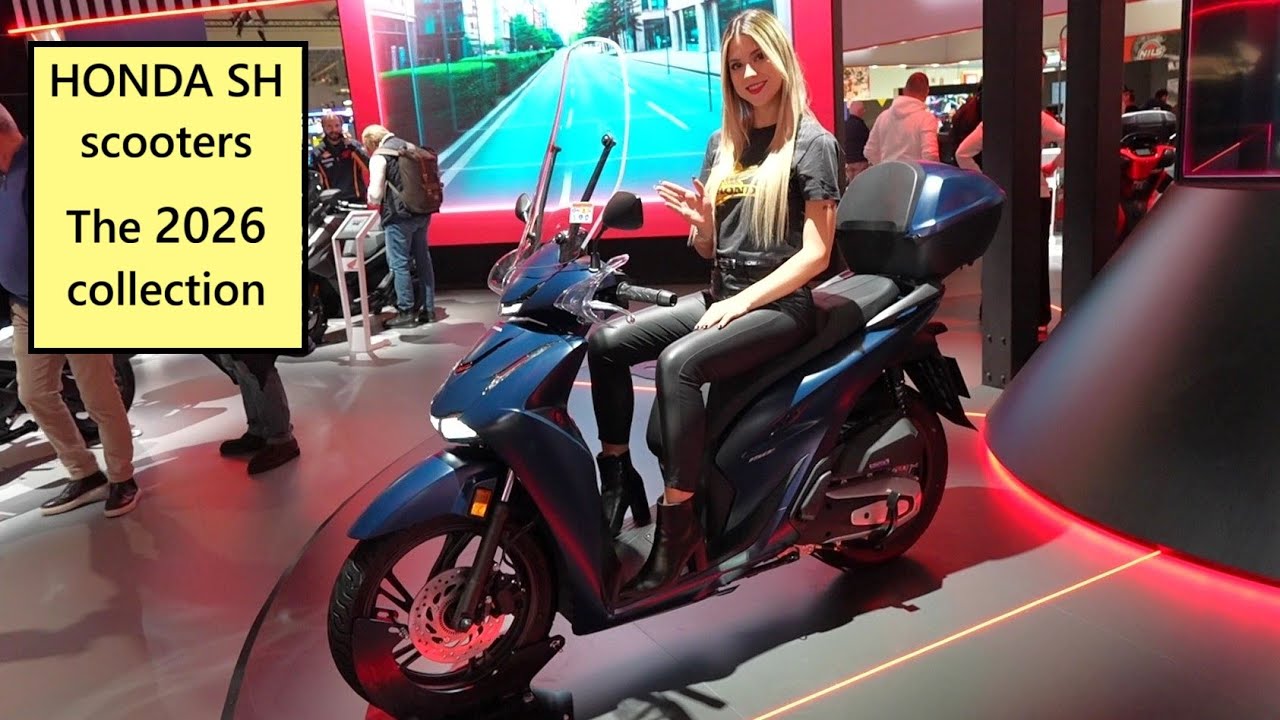 HONDA SH scooters - The 2026 collection