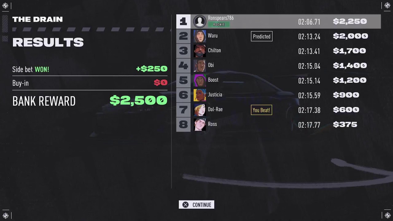 NFS UNBOUND GAMEPLAY TRAVELLING BUNNY