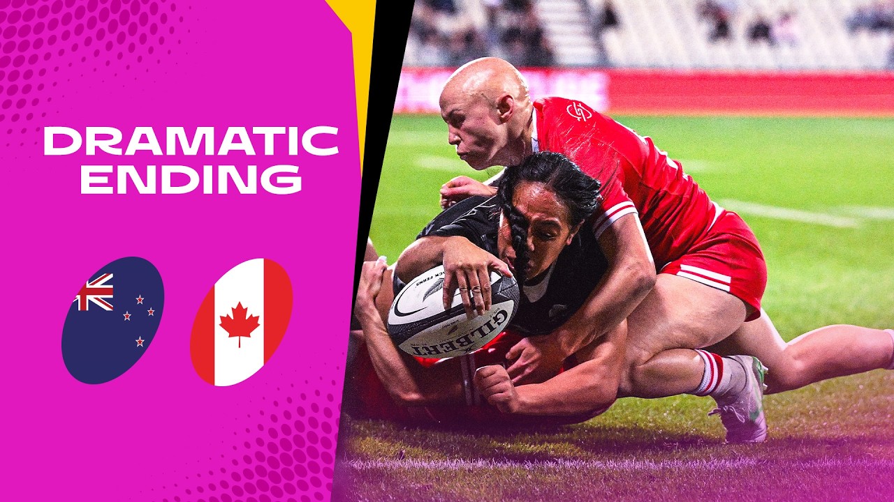 14 Minutes of PURE chaos 🤯 | New Zealand v Canada | Pacific Four Series 2025 | Final 14 Minutes