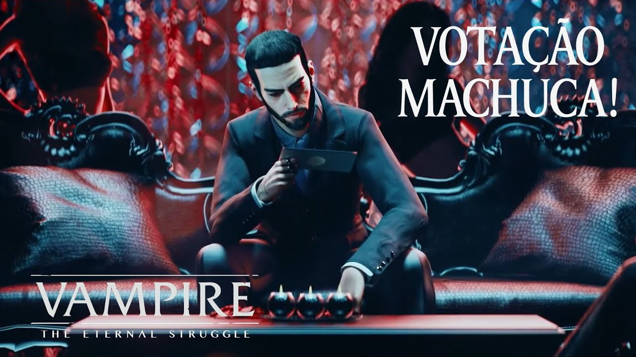 A votação MACHUCA! - Partida Completa #1 VTES | Vampire: The Eternal Struggle