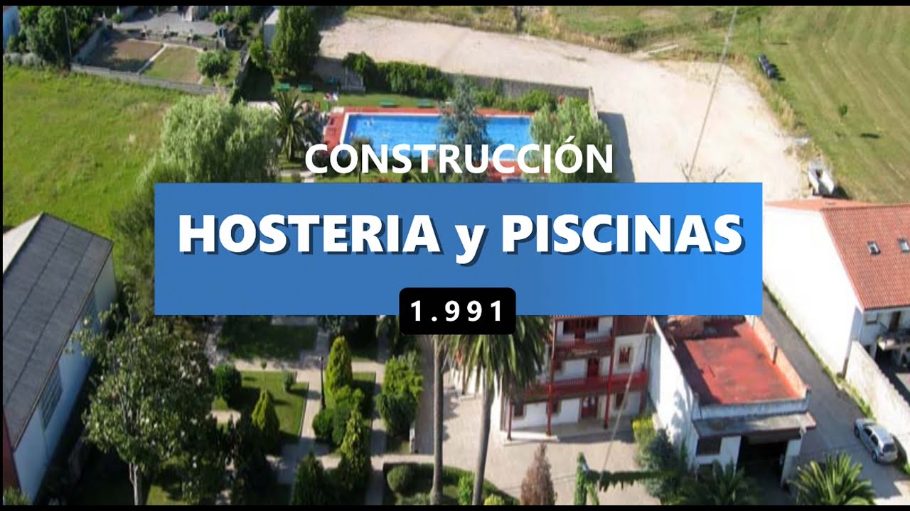 Inauguración de la Hostería y las piscinas municipales de Meruelo en 1991