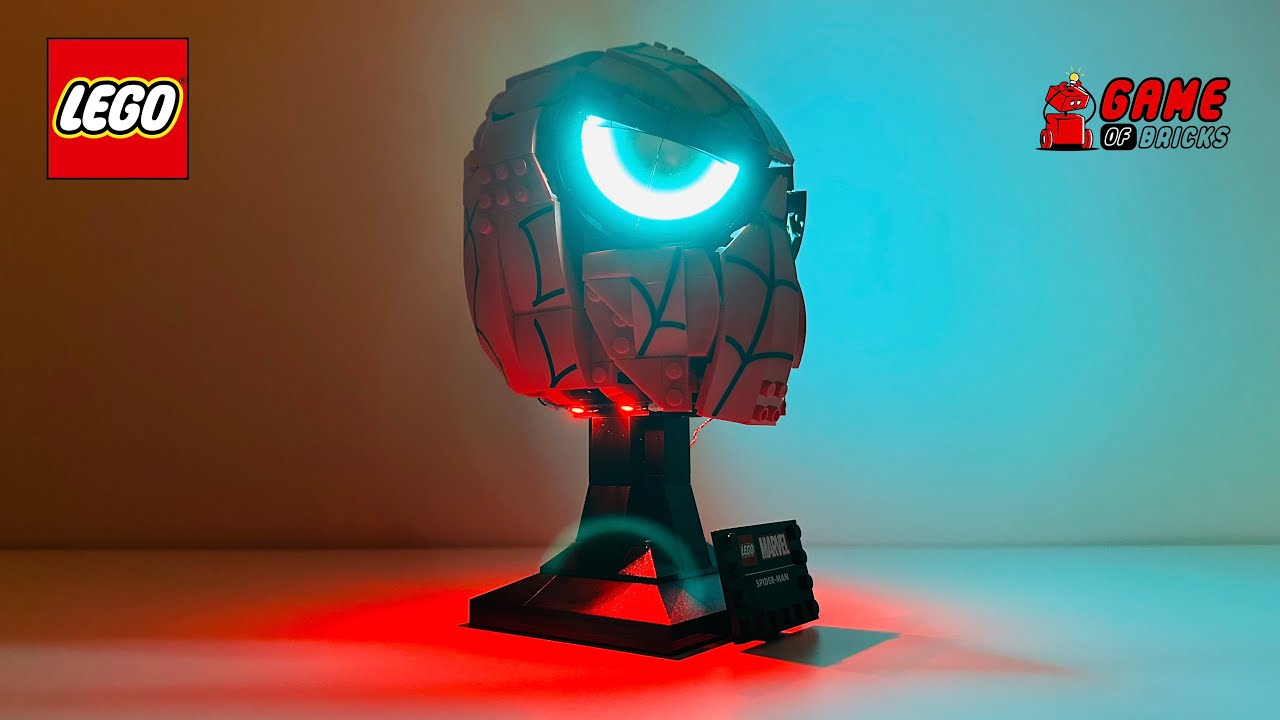 Game of Bricks LED Light Kit for LEGO&reg; 76285 Marvel &ndash; Spider-Man's Mask &ndash; Speed Install Review