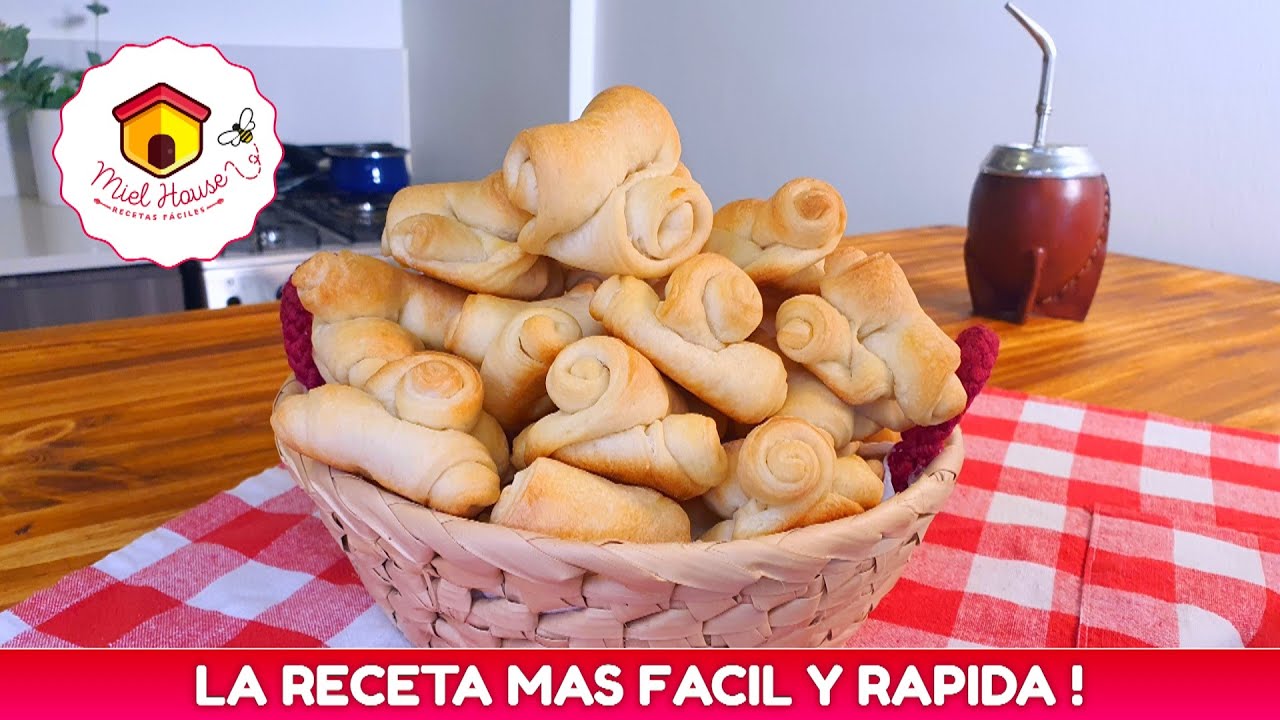 Cuernitos de grasa  EN MINUTOS con pocos ingredientes RECETA FACIL