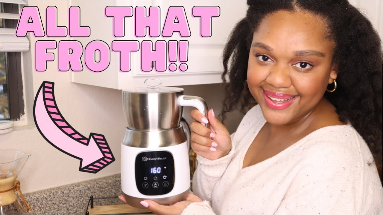 UNBOX With Me My Maestri House Milk Frother | How I Make Coffee At Home