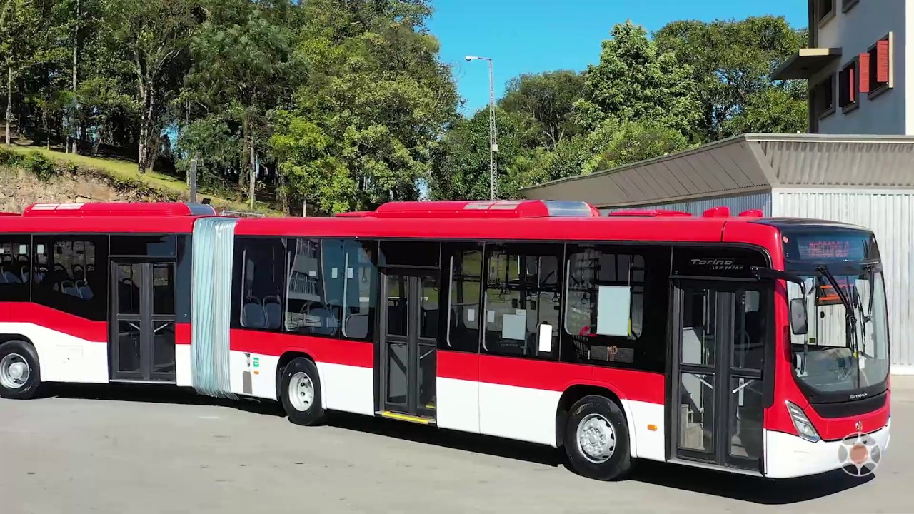 240 novos ônibus para a Red Mobilidad de Santiago.