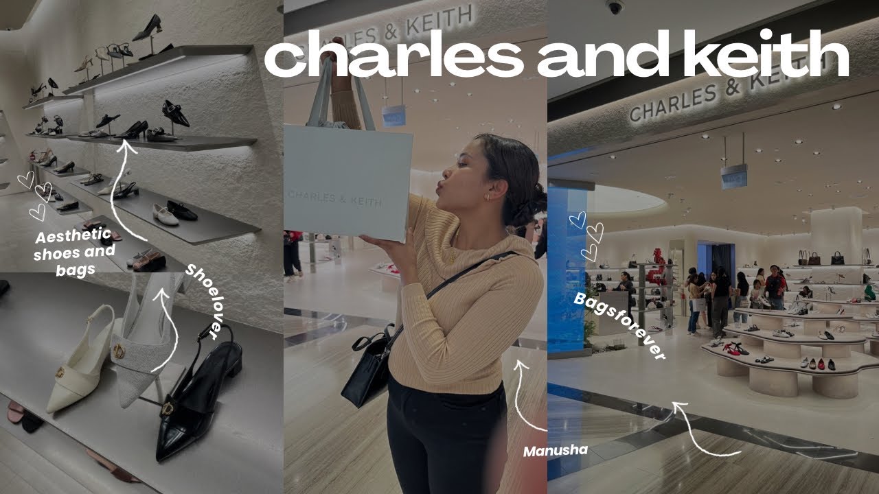 Unboxing charles and keith🎀