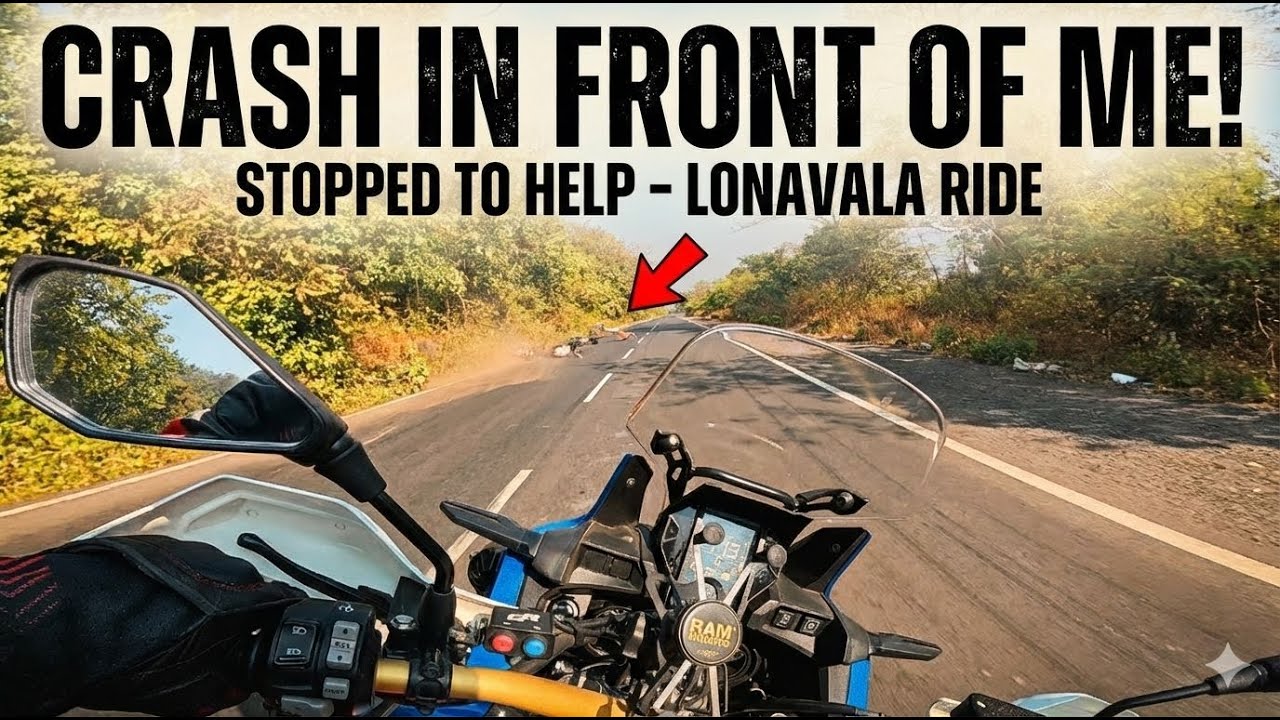 Narrow escape on my sunday ride | Crash | Full Scene