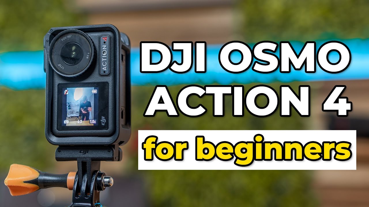 DJI Osmo Action 4 beginners guide | the ultimate tutorial in english
