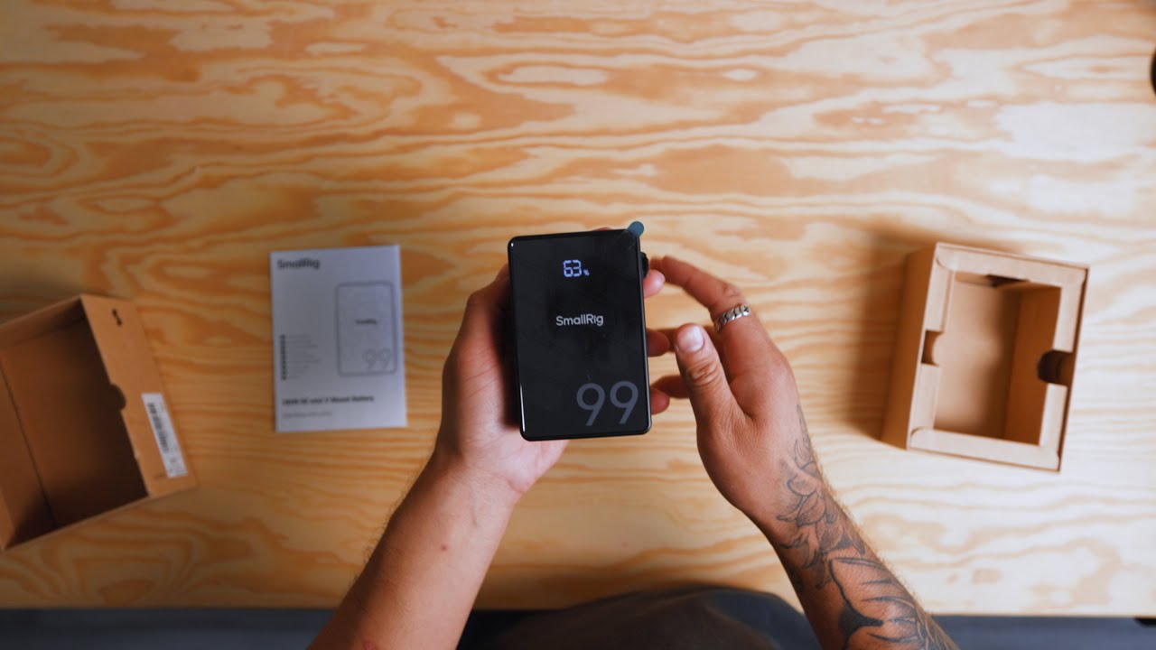 Аккумулятор Smallrig VB99 SE Mini с V-образным креплением