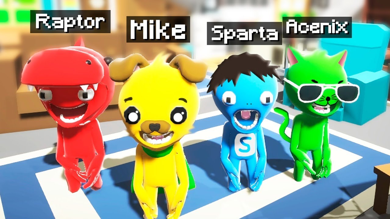 ¡MIKE vs SPARTA vs RAPTOR vs ACENIX! 😂🏆 BATALLA DE PLASTILINA -  PARTY PANIC 🔴 En Directo