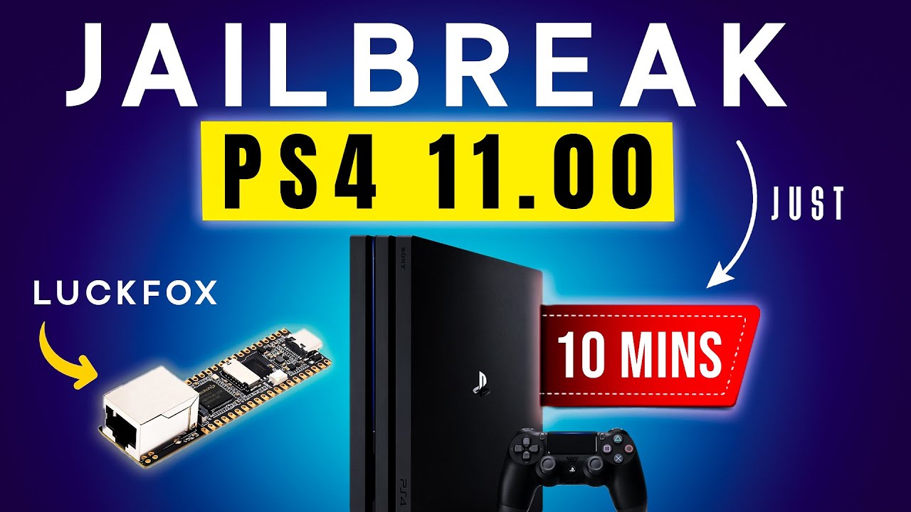 Easy PS4 Jailbreak step-by-step tutorial (Eng Sub)