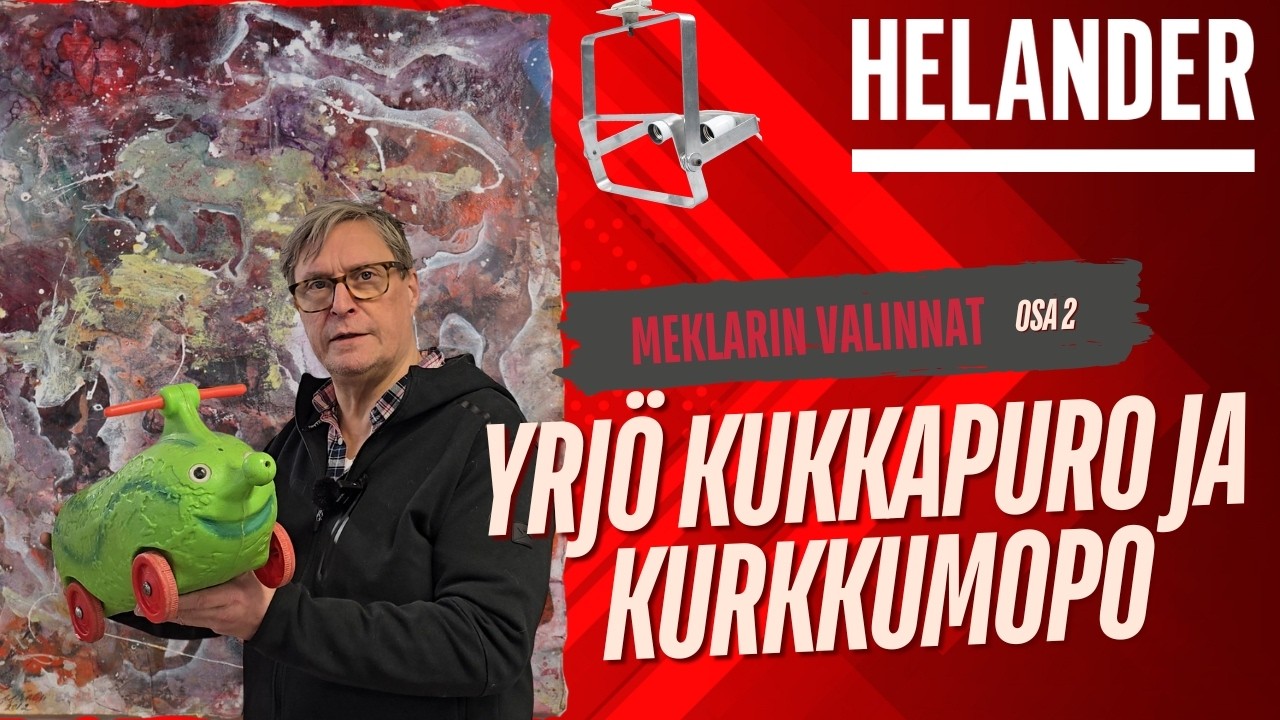 Meklarin valinnat – Legendaarinen KURKKUMOPO ja Kukkapuron Triennaali-harvinaisuudet!