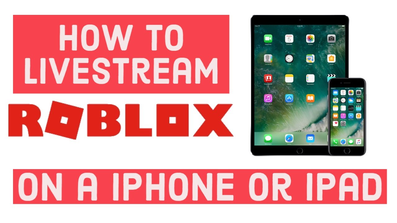 Как транслировать Roblox на Youtube (iPhone или iPad)