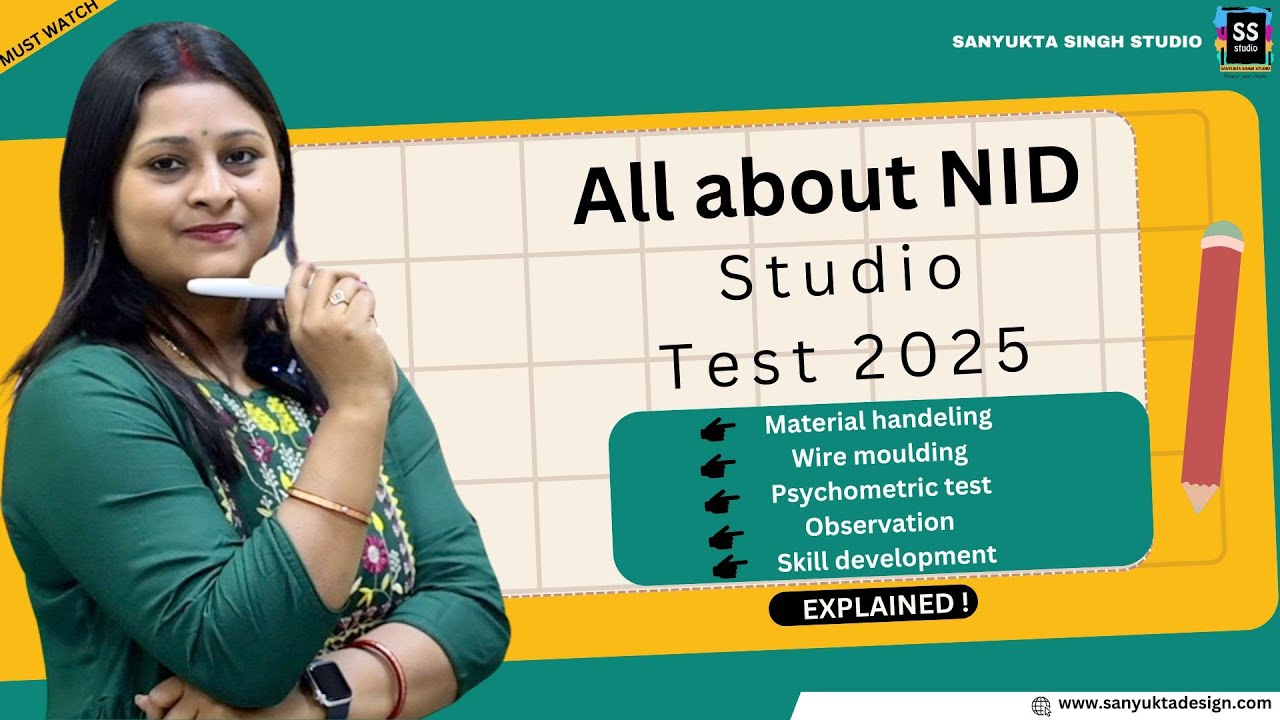 All about NID Studio Test Preparation and Questions