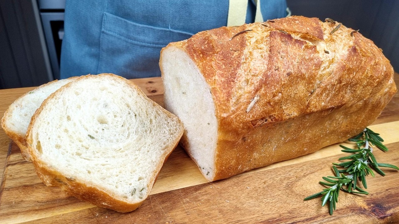 I don’t buy bread anymore! This rosemary bread changes everything