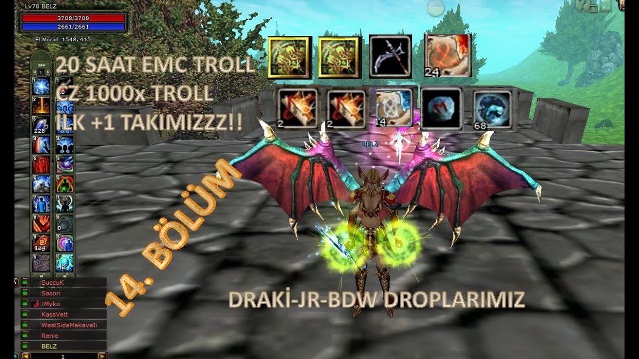 SIFIRDAN BP SERİSİ ZERO BÖLÜM 14 |+1 TAKI BASTIK 1000x CZ #troll ve EMC TROLL | #FARM #KNIGHT ONLINE