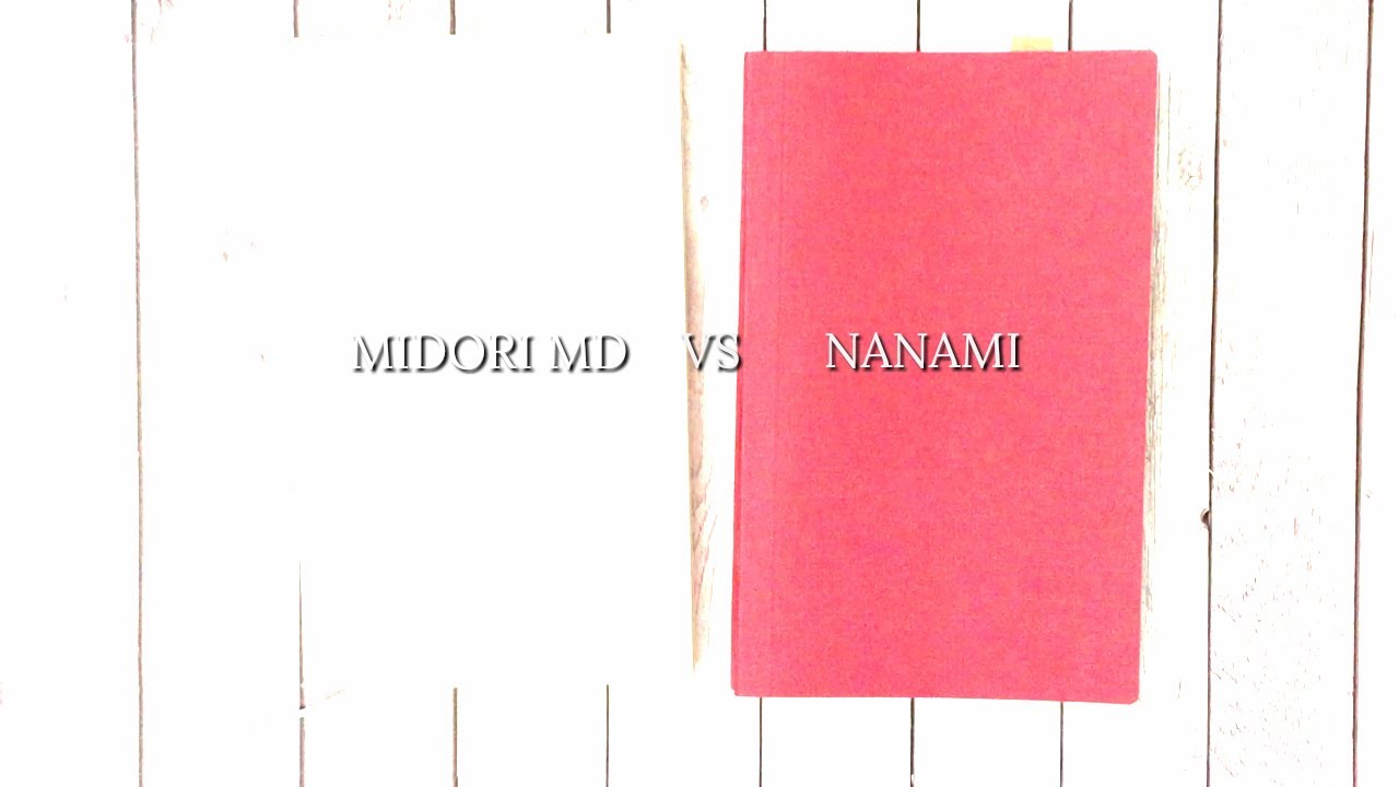 MIDORI MD PAPER NOTEBOOK VS NANAMI IN B6 SLIM