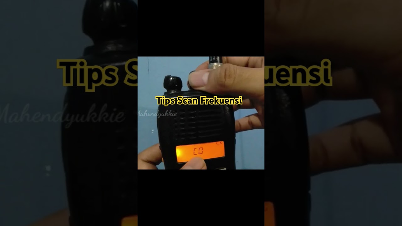 Tips Scan Frekuensi HT - Weierwei 3288D #radio #tutorial #radiokomunikasi #tipsandtricks #tips
