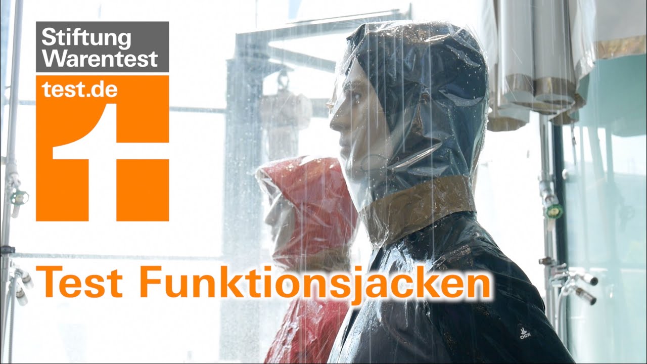 Test Funktionsjacken: Viele versagen bei Dauerregen