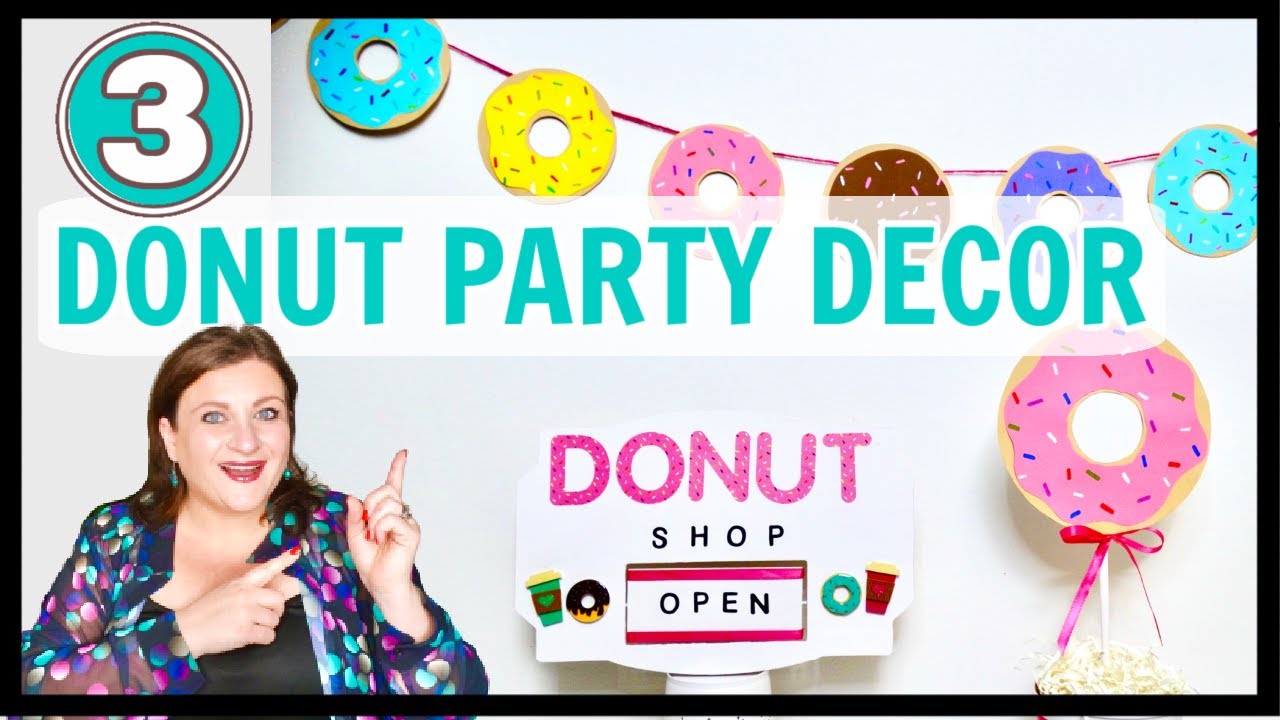 DIY Donut Banner Anyone Can Make!