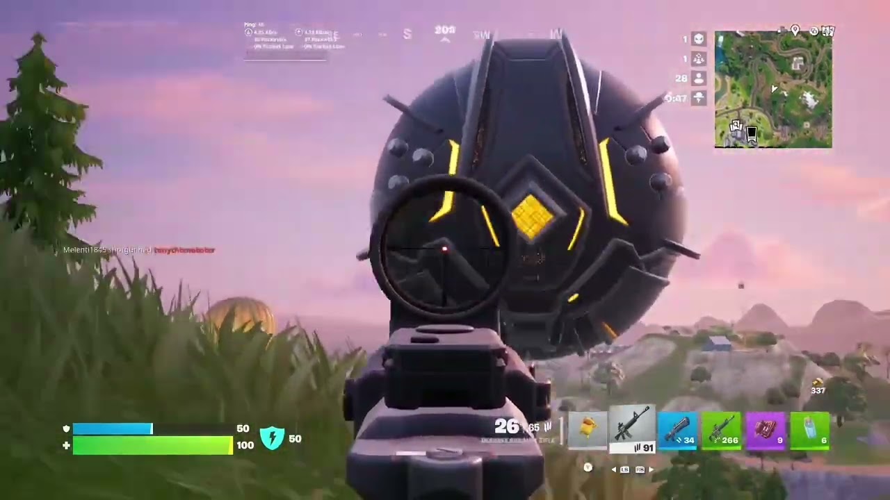 Fortnite full gameplay.