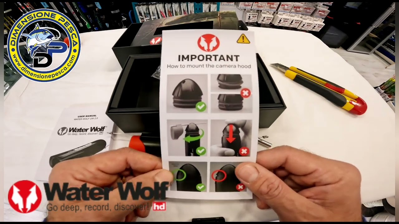 Telecamera Subacquea Water Wolf HD 2.0 - Riprese Subacquee - Recensione Completa - Unboxing
