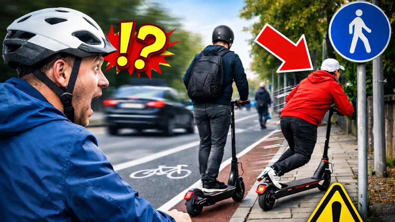 Dépasser par la droite sur voie piétonne new code ? 🤔 