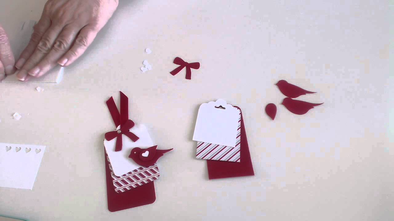 Scalloped Tag Topper  & Bird  Punch By Stampin' Up!