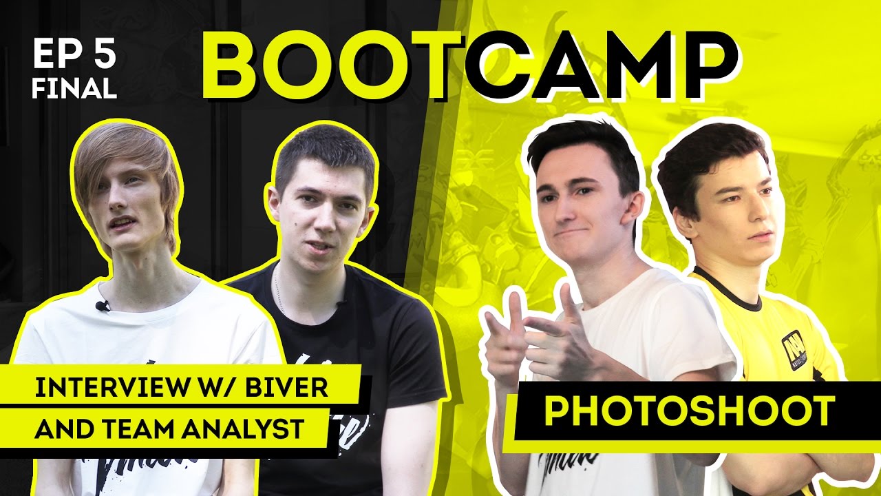 NAVI Bootcamp EP. 5 Final. Interview w/ Biver, Team analyst. Photoshoot [RU/EN]