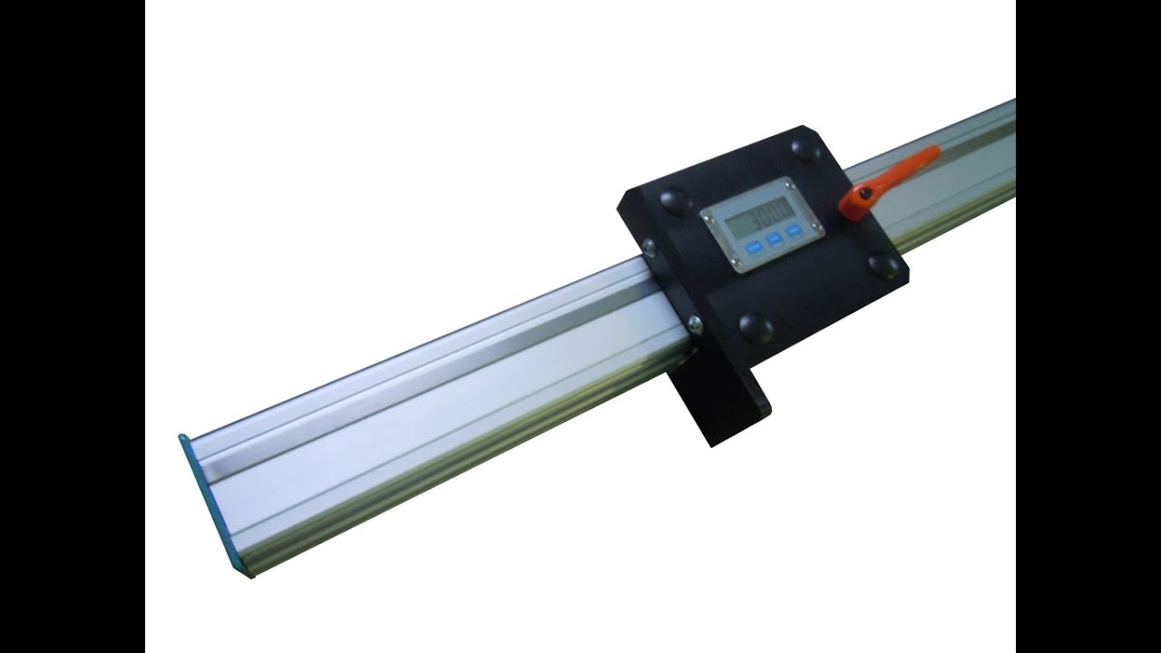 Digital measuring stop REXEL PR-1 with screen