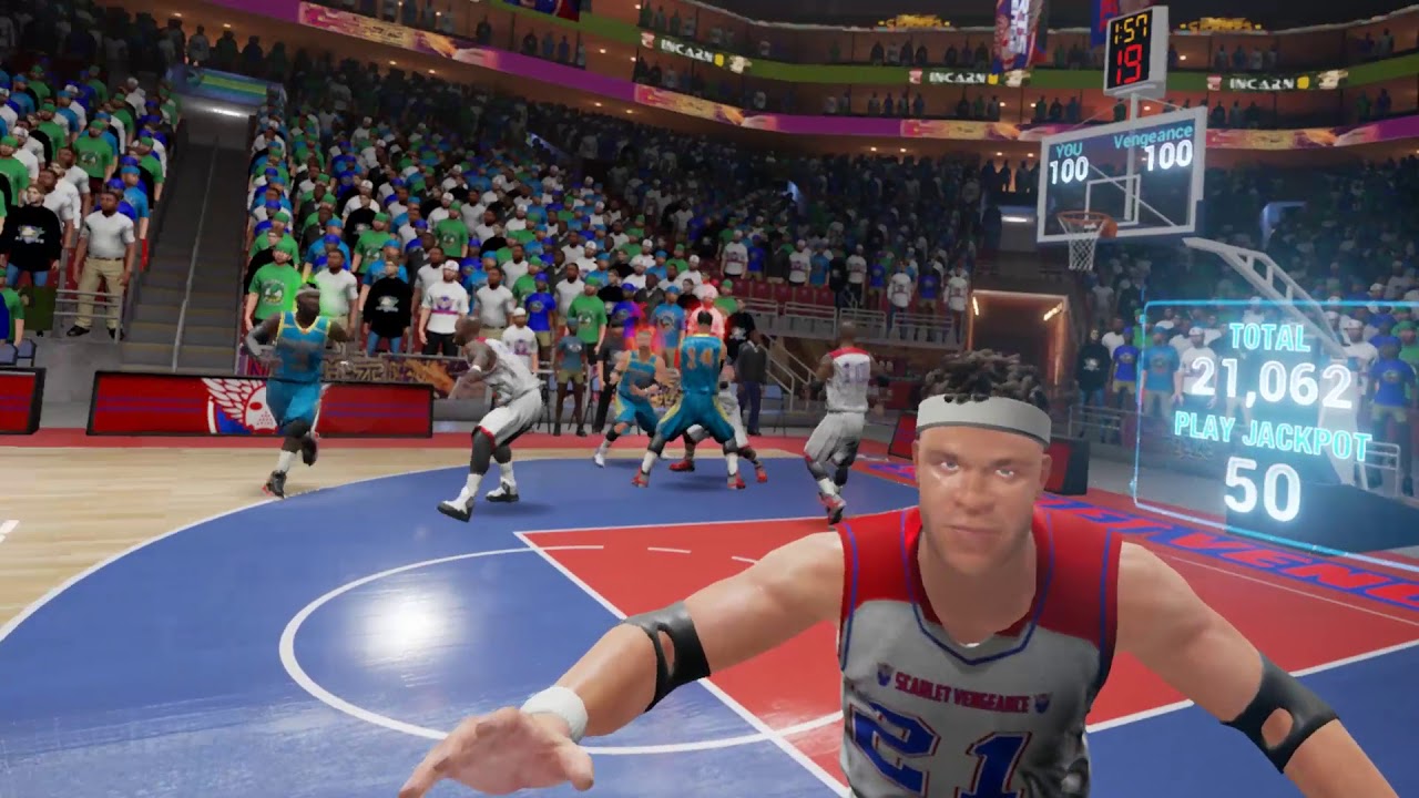 VR Sports Challenge - Basketball Match