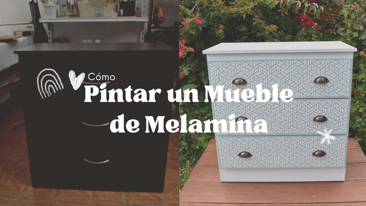 &iquest;C&oacute;mo pintar un mueble de melamina?