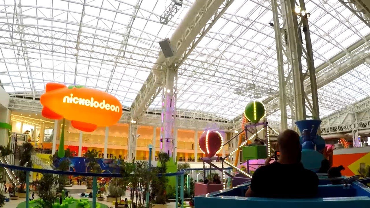 Dora's Sky Railway On Ride POV - Nickelodeon Universe American Dream Mall