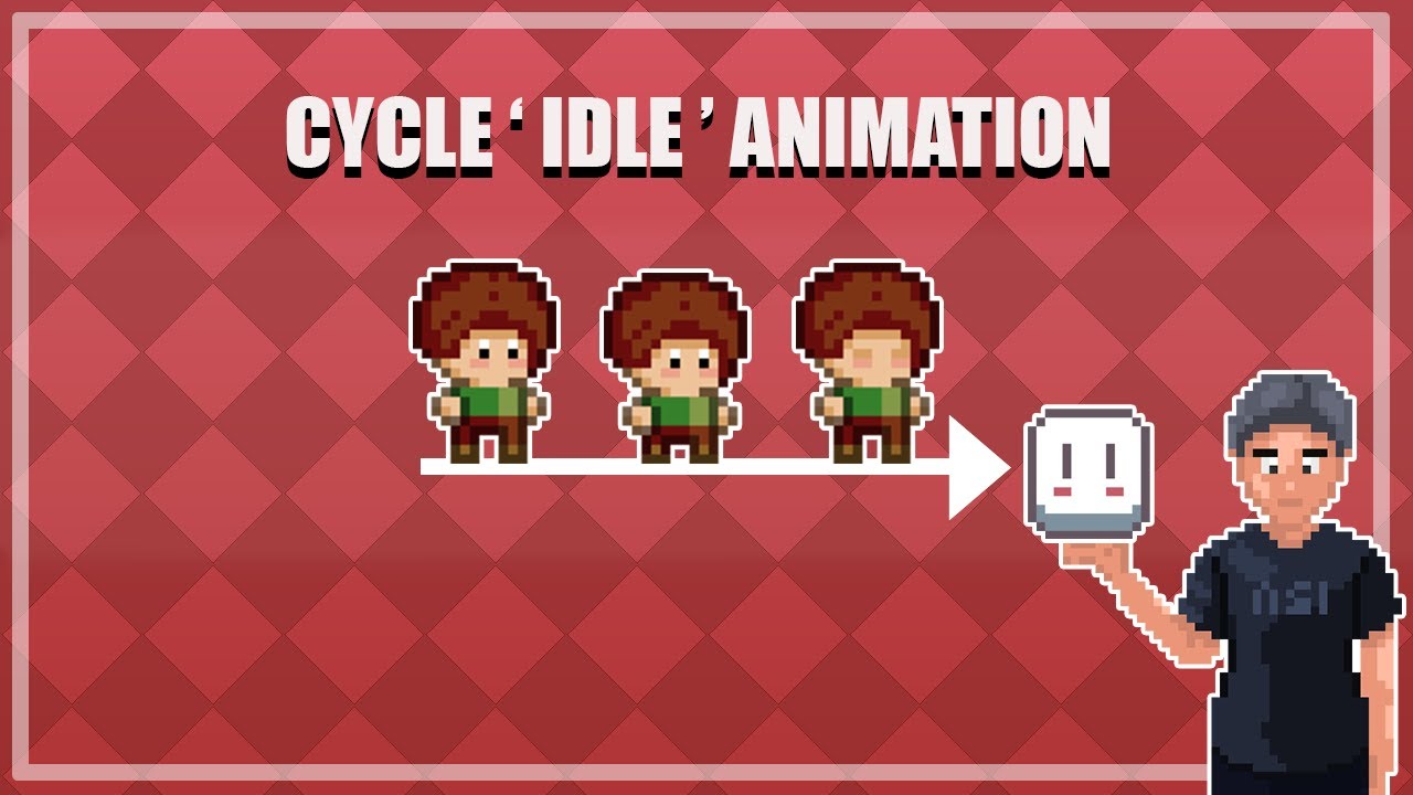 Tutoriel : Animer un personnage en cycle IDLE avec Aseprite en pixel art