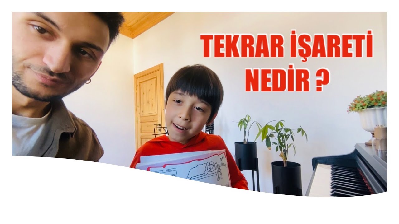 ASRIN Piyano Dersinde #3 | Tekrar işareti ile parça çalışma. #Frere #Jacques