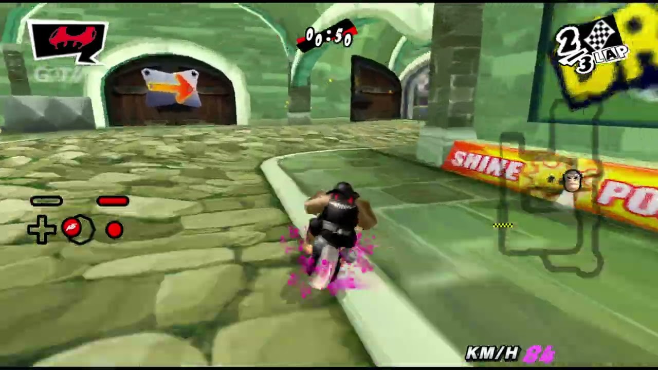 GP Bowser's Castle Wall (Beta 1) - Time Trials Race - Mario Kart Wii Custom Track Showcase