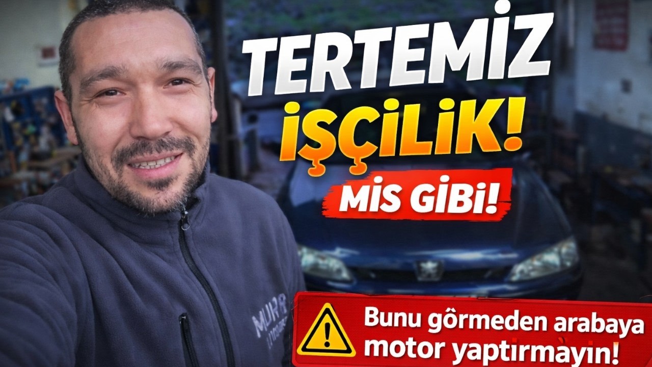 ARABASINA BAKIM YAPTIK , 6 AY ÖNCE KOMPLE MOTOR TOPLAMIŞTIK...