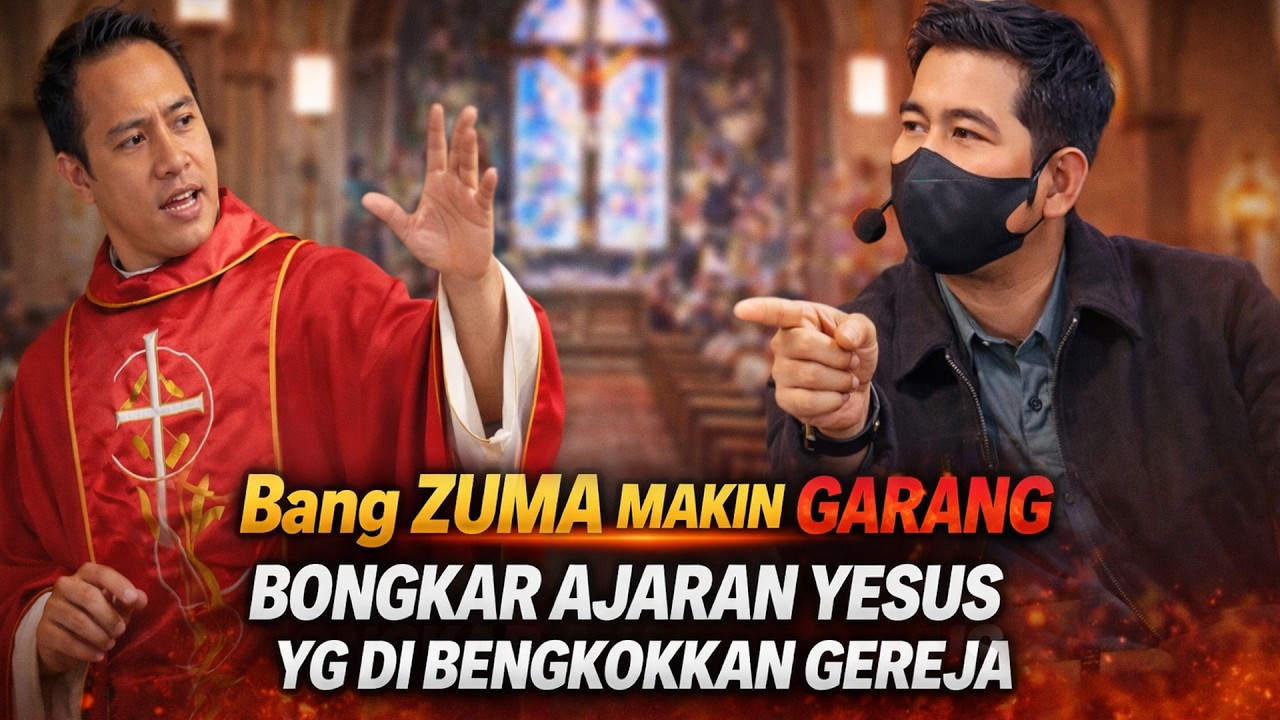 MENGGEMPARKAN!! Bang ZUMA MAKIN GARANG, BONGKAR AJARAN YESUS YG DI BENGKOKKAN GEREJA