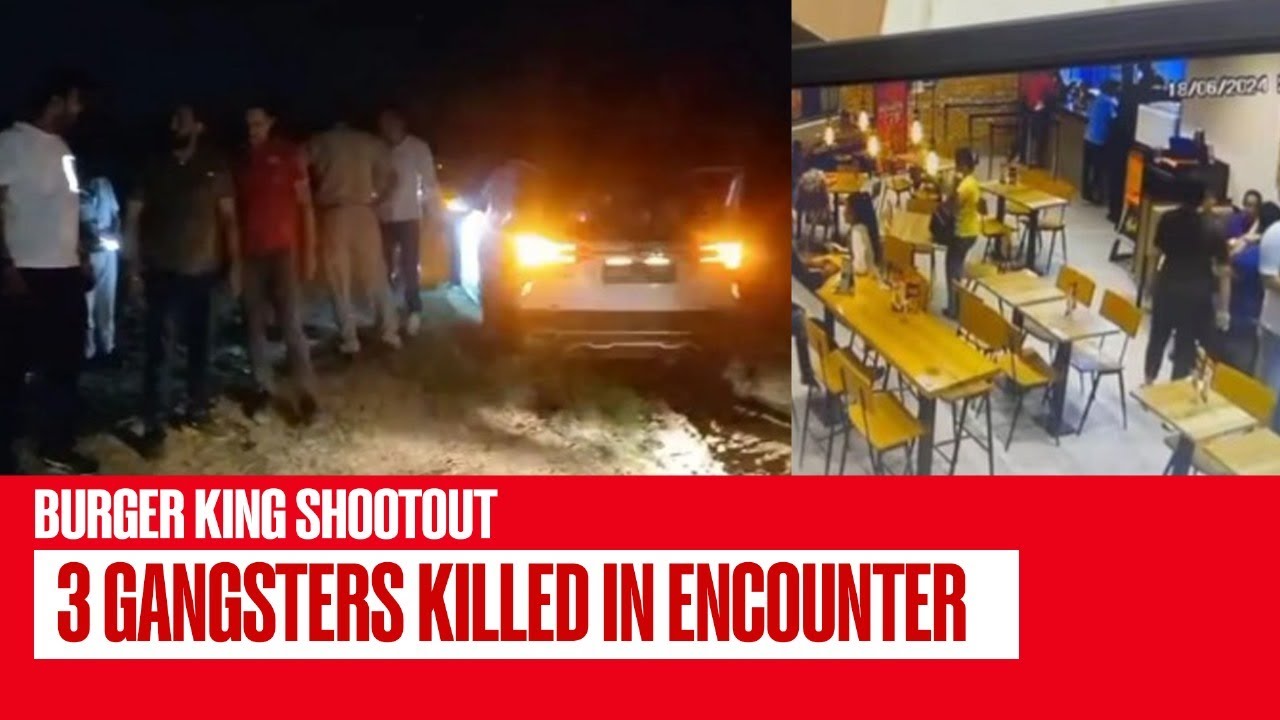Burger King Shootout: 3 Including Gunmen Involved In Firing Killed In Encounter In Haryana's Sonipat