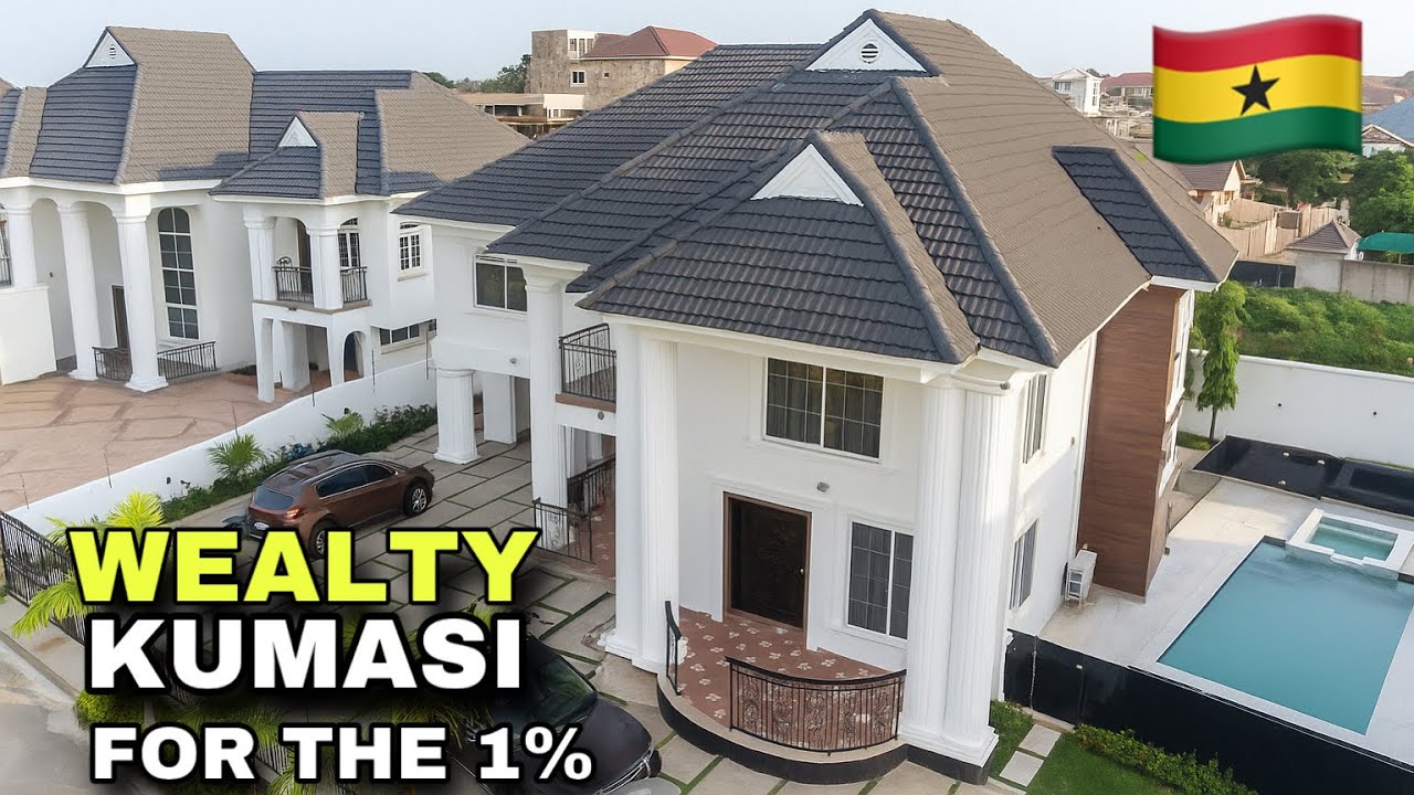 Inside Kumasi most Wealthy Neighborhoods only for the Rich - HillTop