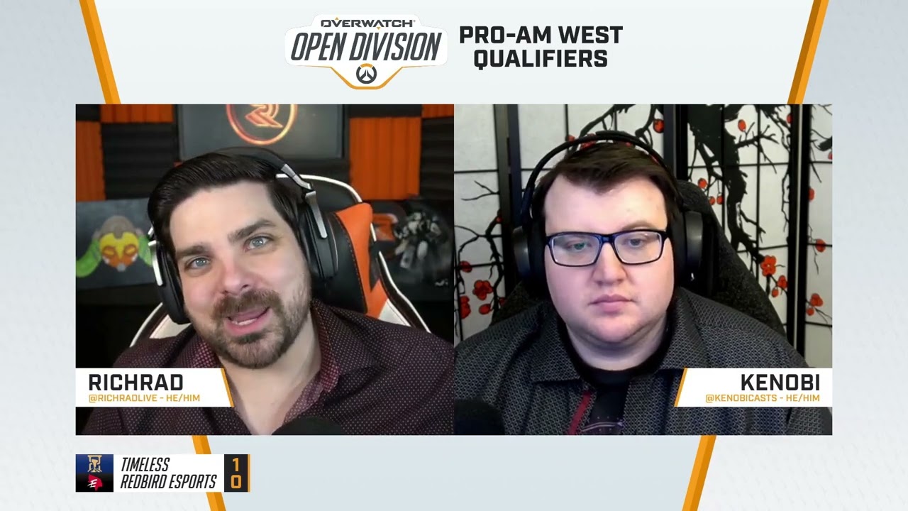Overwatch League Pro-Am - NA Qualifier - Timeless vs Redbird Esports