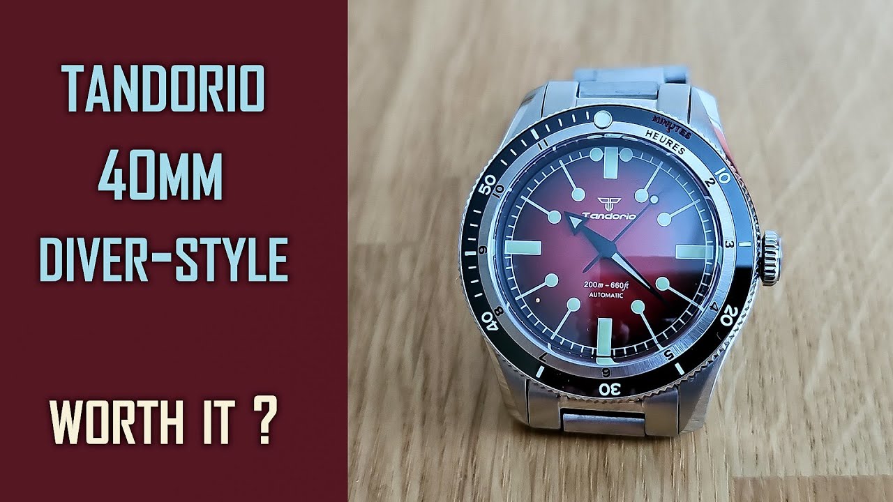 Tandorio diver-style watch review #tandorio #gedmislaguna #watchreview