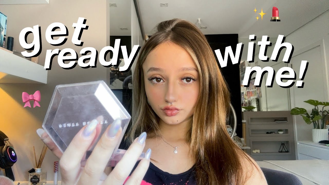 get ready with me! (minha maquiagem dia-a-dia verão) 🎀