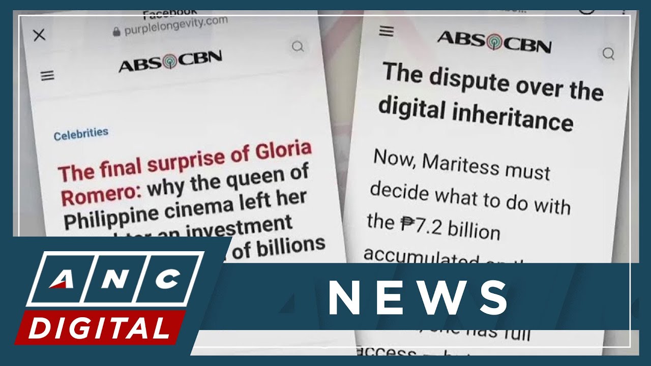 Daughter of late PH icon Gloria Romero speaks out vs. viral investment hoax | ANC